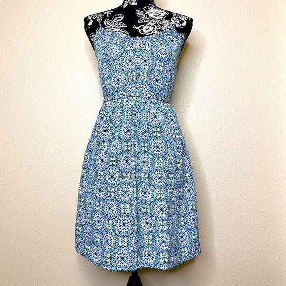 J. Crew Dresses & Skirts - J. Crew Stain Glass Patter Mini Dress Size 0